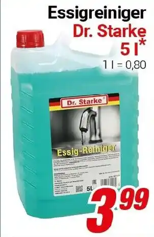 CENTERSHOP Essigreiniger Dr. Starkę Angebot