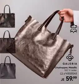 Galeria GALERIA Cityshopper, Metallic Angebot