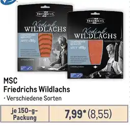 METRO MSC Friedrichs Wildlachs Angebot