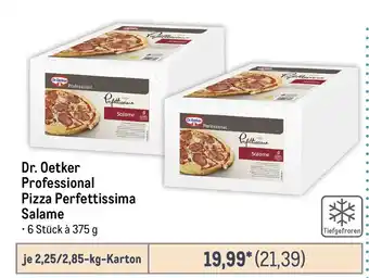 METRO Dr. Oetker Professional Pizza Perfettissima Salame Angebot