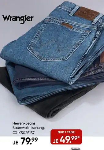 Galeria Wrangler Herren-Jeans Angebot