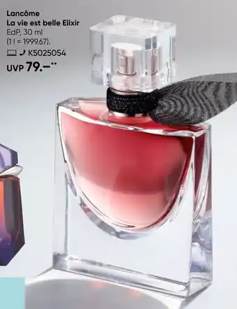 Galeria Lancôme La vie est belle Elixir Angebot