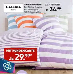 Galeria GALERIA Satin-Bettwäsche Angebot