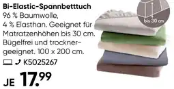 Galeria GALERIA Bi-Elastic-Spannbetttuch Angebot