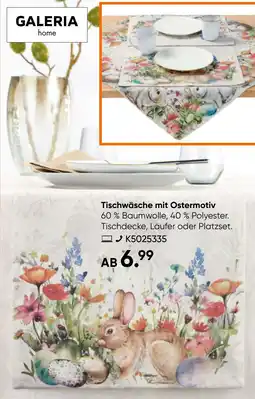 Galeria GALERIA Tischwäsche mit Ostermotiv Angebot