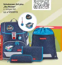 Galeria Step by Step Schulranzen 2in1 plus ,,Sky Rocket" Angebot