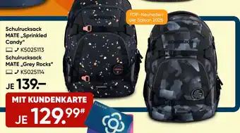 Galeria Schulrucksack MATE,,Sprinkled Candy" Angebot