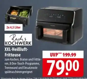 Famila Nord Ost Rachs KOCHWERK XXL-Heißluft- Fritteuse Angebot