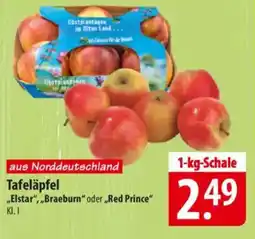 Famila Nord Ost Tafeläpfel „Elstar",,,Braeburn" oder,,Red Prince" Angebot