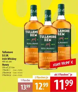 Famila Nord Ost Tullamore D.E.W. Irish Whiskey  oder Honey Angebot