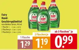 Famila Nord Ost Fairy Hand- Geschirrspülmittel Angebot