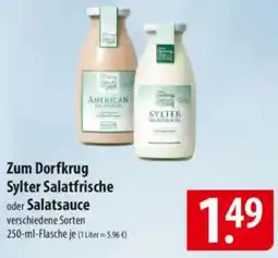 Famila Nord Ost Zum Dorfkrug Sylter Salatfrische oder Salatsauce Angebot