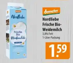 Famila Nord Ost demeter Nordliebe Frische Bio- Weidemilch Angebot