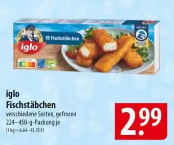 Famila Nord Ost iglo Fischstäbchen Angebot