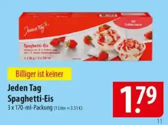 Famila Nord Ost Jeden Tag Spaghetti-Eis Angebot