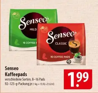 Famila Nord Ost Senseo Kaffeepads Angebot