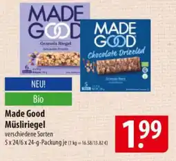 Famila Nord Ost Made Good Müsliriegel Angebot