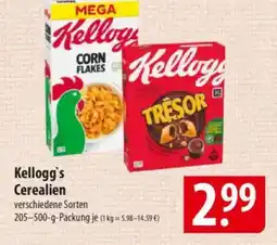 Famila Nord Ost Kellogg's Cerealien Angebot