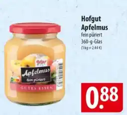 Famila Nord Ost Hofgut Apfelmus Angebot