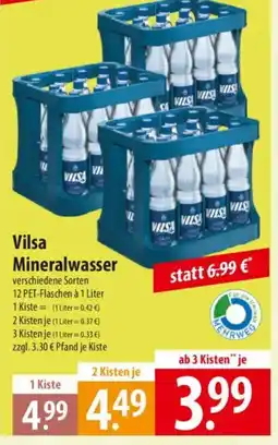 Famila Nord Ost Vilsa Mineralwasser Angebot