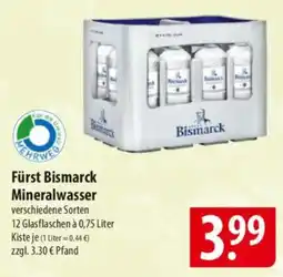 Famila Nord Ost Fürst Bismarck Mineralwasser Angebot