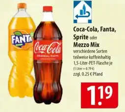 Famila Nord Ost Coca-Cola, Fanta, Sprite oder Mezzo Mix Angebot