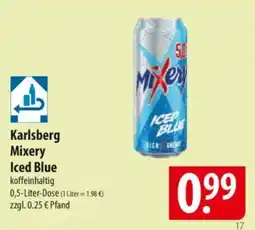 Famila Nord Ost Karlsberg Mixery Iced Blue Angebot