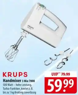 Famila Nord Ost KRUPS Handmixer 3 Mix 7000 Angebot