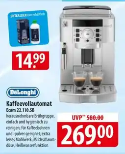 Famila Nord Ost DeLonghi Kaffeevollautomat Ecam 22.110.SB Angebot