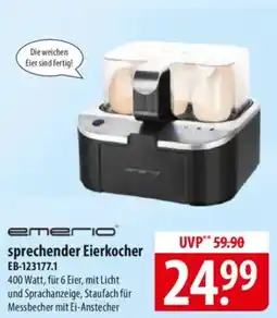 Famila Nord Ost emeriO sprechender Eierkocher Angebot