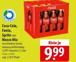 Famila Nord Ost Coca-Cola, Fanta, Sprite oder Mezzo Mix Angebot