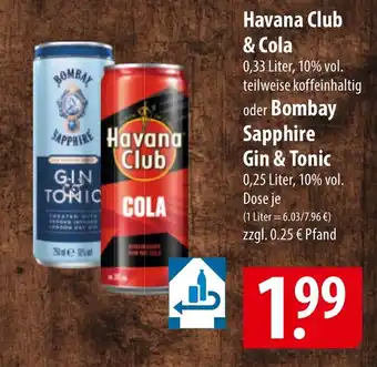 Famila Nord Ost Havana Club & Cola Angebot