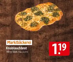 Famila Nord Ost Marktbäckerei Knoblauchbrot Angebot