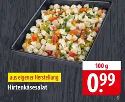 Famila Nord Ost aus eigener Herstellung Hirtenkäsesalat Angebot