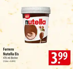 Famila Nord Ost Ferrero Nutella Eis Angebot