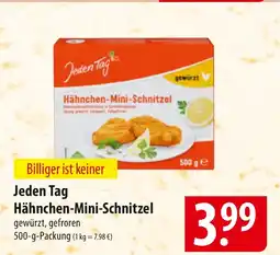 Famila Nord Ost Jeden Tag & Hähnchen-Mini-Schnitzel Angebot