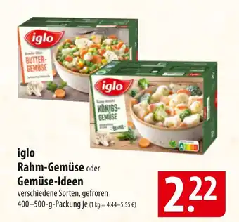 Famila Nord Ost iglo Rahm-Gemüse oder Gemüse-Ideen Angebot