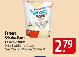 Famila Nord Ost Ferrero Schoko-Bons Classic oder White Angebot