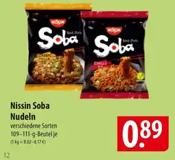 Famila Nord Ost Nissin Soba Nudeln Angebot