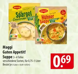 Famila Nord Ost Maggi Guten Appetit! Suppe 3 Angebot