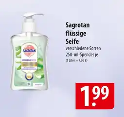 Famila Nord Ost Sagrotan flüssige Seife Angebot