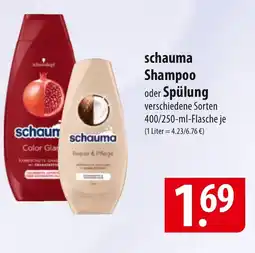 Famila Nord Ost schauma Shampoo oder Spülung Angebot