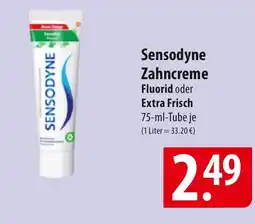 Famila Nord Ost Sensodyne Zahncreme Fluorid oder Extra Frisch Angebot