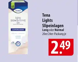 Famila Nord Ost Tena Lights Slipeinlagen Angebot