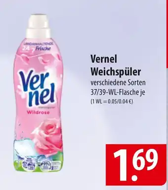 Famila Nord Ost Vernel Weichspüler Angebot