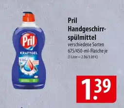 Famila Nord Ost Pril Handgeschirr- spülmittel Angebot