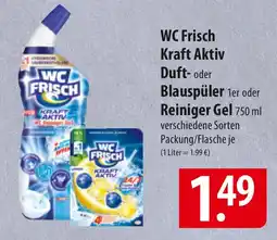 Famila Nord Ost WC Frisch Kraft Aktiv Duft- oder Blauspüler 1er oder Angebot