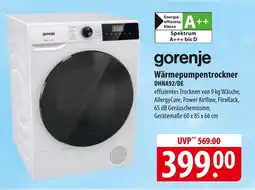 Famila Nord Ost gorenje Wärmepumpentrockner DHNA92/DE Angebot