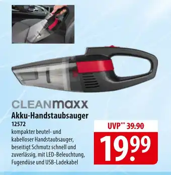 Famila Nord Ost CLEANMaxx Akku-Handstaubsauger Angebot