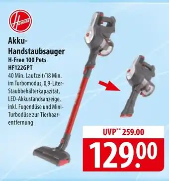 Famila Nord Ost Akku- Handstaubsauger Angebot